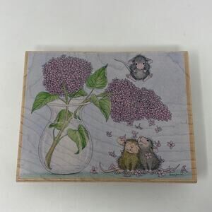 New! Rare/retired House-Mouse Fragrant Shower 2009 rubber stamp- never used